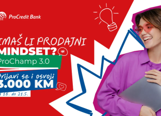 Prijavi se za treće izdanje ProChamp programa i osvoji 3.000 KM