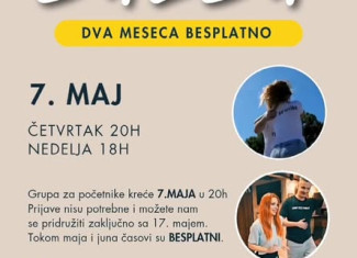 Časovi kubanske salse za početnike: DVA MESECA BESPLATNO!