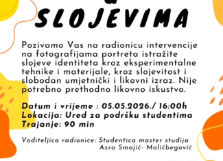 Poziv na radionicu - "Identitet u slojevima"