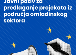 Javni poziv za predlaganje projekata iz područja omladinskog sektora