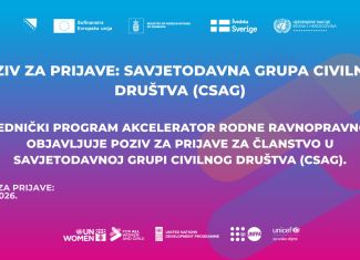 Poziv za prijave: savjetodavna grupa civilnog društva (CSAG)