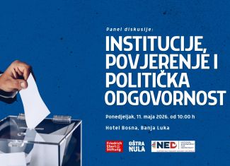Panel diskusija: Institucije, povjerenje i politička odgovornost