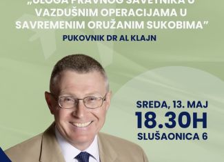 Predavanje na FPN pukovnika dr Al Klajna