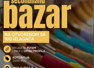 Svaštarin Secondhand bazar na Zvezdari okuplja 100 izlagača