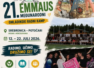 Otvorene aplikacije za 21. EMMAUS međunarodni omladinski kamp