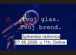 Spikerska radionica – “Tvoj Glas, tvoj Brend”