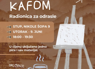 Slikanje kafom - radionica za odrasle