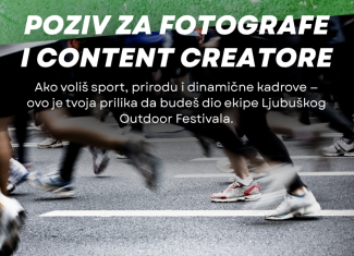 Ljubuški Outdoor Festival: poziv za fotografe i content creatore