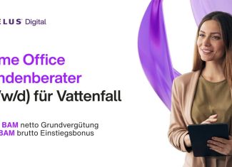 Home Office Kundenberater (m/w/d) für Vattenfall