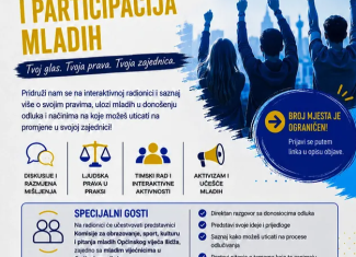 Poziv na radionicu: Ljudska prava i participacija mladih