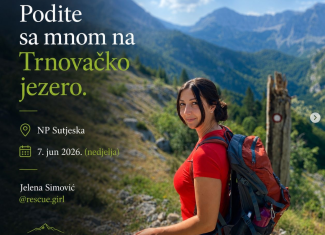 Jelena Simović: "Pođite sa mnom na Trnovačko jezero"