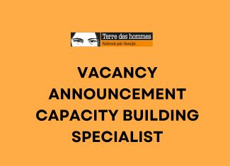 Terre des Hommes Albania is looking for a Capacity Building Specialist