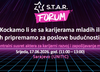 Specijalna pozivnica za mlade: budi dio STARforuma 2026!