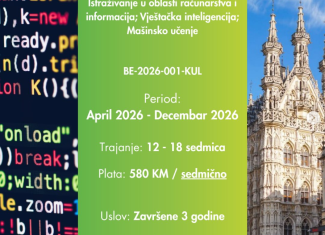 IAESTE prilika: Dvije vrhunske prakse u Belgiji!💻📐
