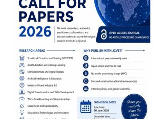 Thirrje për Dorëzim Punimesh – JCVET 2026