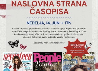 Radionica: Kreiraj naslovnu stranu časopisa