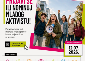 🏆 OTVORENE SU PRIJAVE ZA YOUTH ACTIVISM AWARD 2026!