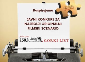 JAVNI KONKURS radi prikupljanja predloga za finansiranje projekata ,,NAJBOLJI ORIGINALNI SCENARIO’’