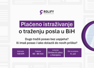Plaćeni razgovor o traženju posla: tražimo 20 iskusnih glasova iz BiH