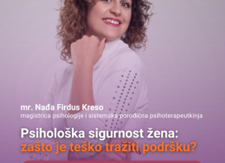 Radionica "Psihološka sigurnost žena: zašto je teško potražiti podršku?"