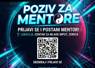 💻 POSTANI CoderDojo MENTOR u Centru za mlade INPUT u ZENICI! 🚀