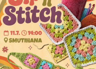 SIP’N’STITCH – radionica heklanja uz smoothies🧶🥤