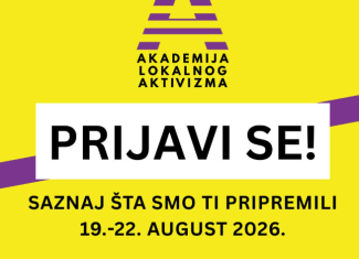 Prijavi se na Akademiju lokalnog aktivizma!