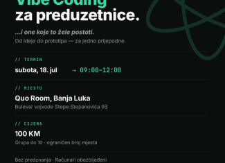 Vibe Coding radionica za preduzetnice