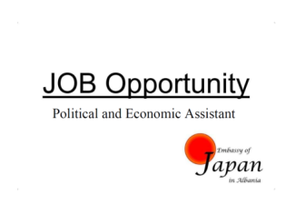 Political and Economic Assistant At Japan Embassy Tirana