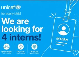Unicef Kosovo is looking for 4 interns!