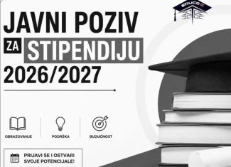 OTVOREN KONKURS ZA EDUCOS STIPENDIJE 2026/2027. 📚