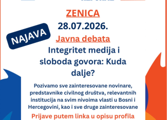 Javna debata: Integritet medija i sloboda govora: Kuda dalje?