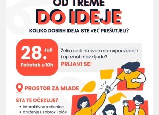 Tuzla: Edukacija „Od treme do ideje“