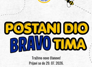 Postani dio BRAVO tima! 🐝