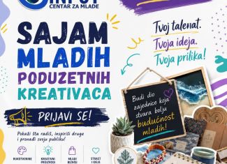 Poziv za mlade na "Sajam mladih poduzetnih kreativaca" povodom Međunarodnog dana mladih