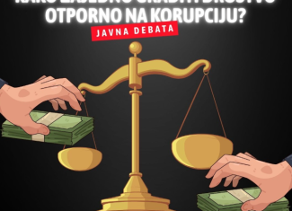 Javna debata „Kako zajedno graditi društvo otporno na korupciju?“