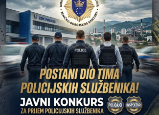 Javni konkurs za prijem policijskih službenika ZDK