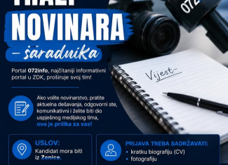 Portal 072info traži novinara – saradnika