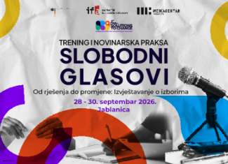 SLOBODNI GLASOVI 2026: Trening kamp i novinarska praksa