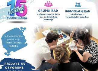 XV ciklus CEPORINOG programa volontiranja