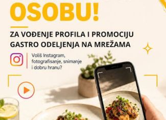Content Creator za vođenje Gastro profila
