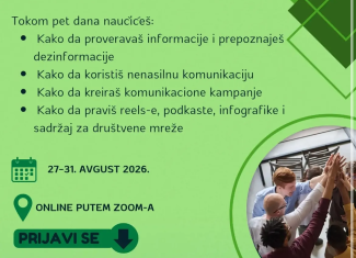 Youth Non-Violent Strategic Communications Bootcamp