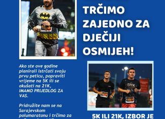 Fondacija Stariji brat, Starija sestra: Trčimo zajedno za dječiji osmijeh!