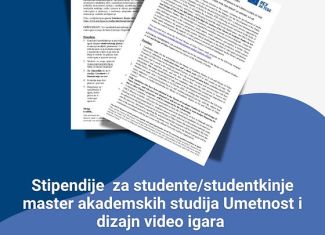 Stipendija Misije OEBS-a — Umetnost i dizajn video-igara