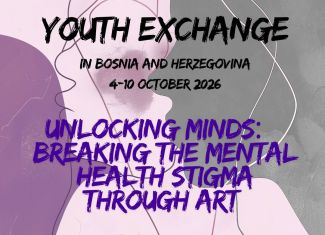POZIV ZA UČEŠĆE: Youth Exchange „Unlocking Minds – Breaking the Mental Health Stigma Through Art“