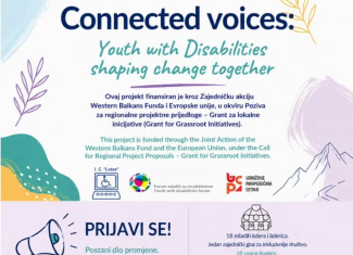 „Connected Voices“: Regionalni program za mlade sa invaliditetom
