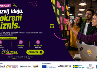 Javni poziv za obuku i razvoj poslovnih ideja u okviru programa „Mladi u biznisu“ Tuzlanskog kantona