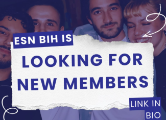 ESN BiH is looking for new members