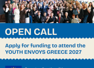 Youth Envoys Greece 2027 – potpuno finansiran program u Atini