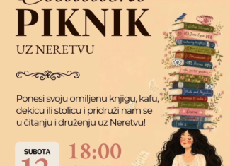 Čitalački piknik uz Neretvu